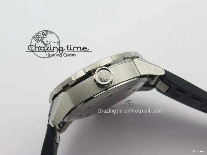 MIROTIME 0501 TechFriendly Aquatimer Automatic SS IW329003 V6F 1:1 Best Edition On Black Rubber Strap MIYOTA 7271